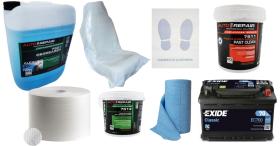 Recambios y consumibles.