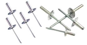 Remaches de aluminio "ESTÁNDAR ALA ANCHA"