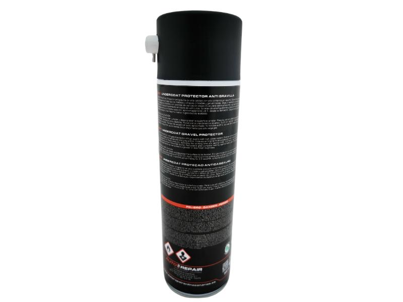 3 x Spray antigravilla color negro 500ml protector bajos de coches - pasos  rueda : : Coche y moto