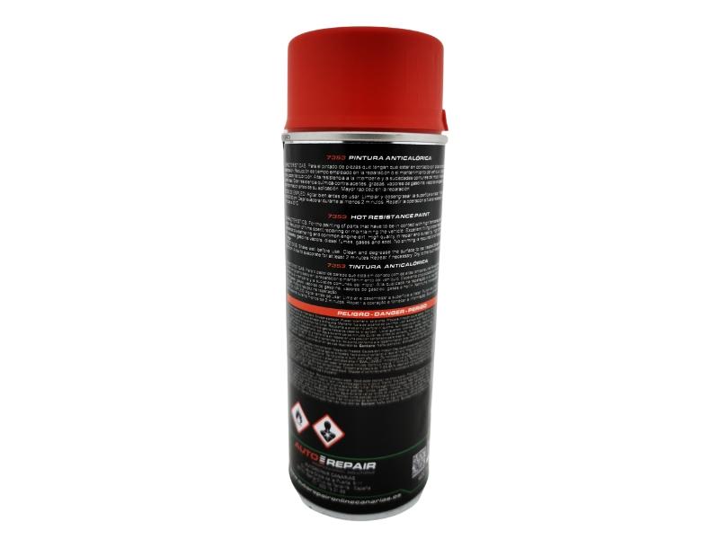 AutoRepair 7353 - Pintura anticalórica rojo 400 ml.