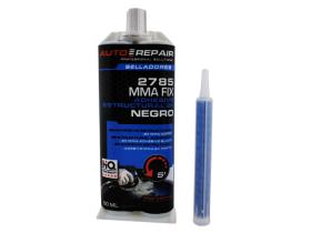AutoRepair 2785 - Sellador estructural MMA 50 ml. Negro.