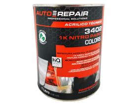 AutoRepair 3402 - Pintura nitro negro satinado 1 l.