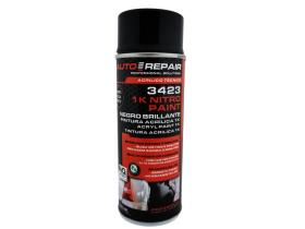 Pintura negra brillante para grabado Nitrolack 500 g.