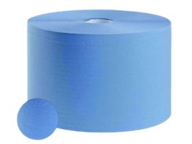 AutoRepair 1222 - Bobina de papel industrial azul 3000 Grs. Pack de 2 Unidades