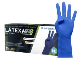 AutoRepair 3936 - Guante Nitrilo Extra Largo Azul  L