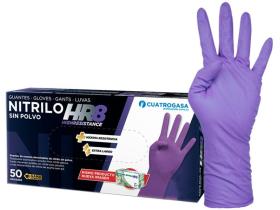 AutoRepair 3935 - Guante Nitrilo Extra Largo Morado M