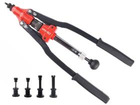 AutoRepair 8398 - Remachadora Profesional de Tuercas Brazo Largo (M4 a M10)