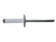 AutoRepair 8362 - Remache aluminio Flor Ala Ancha Blanco 4.8x18 Mm. 250 U