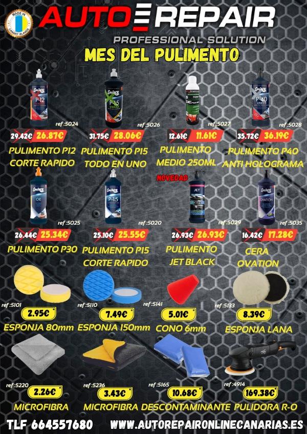 Mes del Pulimento: todo lo necesario para la pulitura profesional 